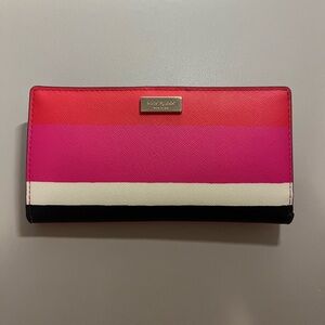 Kate Spade Red and Pink Women's Wallet